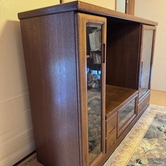 美品 オーディオ收納家具の画像