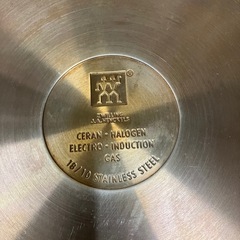 I2506-631 ZWILLING ツヴィリング 18/10ステンレス フライパン 直径26cm IH対応 中古の画像