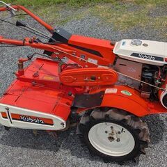 鹿児島発　クボタ 　セル始動　ガソリンエンジン耕うん機TG620　バッテリー新品交換済みの画像