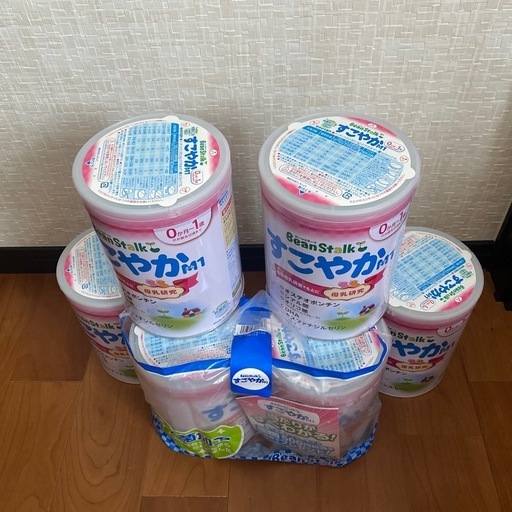 【取引中】ビーンスターク すこやか 大缶 800g 粉ミルク 