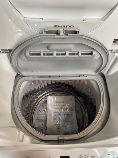 独特な店 ⭐️高年式⭐️2024年製 SHARP シャープ 6.5/3.5kg洗濯乾燥機 ES 洗濯機