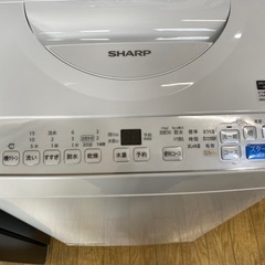 ⭐️高年式⭐️2024年製 SHARP シャープ 6.5/3.5kg洗濯乾燥機 ES-T6E3-W No.6097の画像