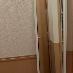訳ありです差し上げます姿見鏡の画像