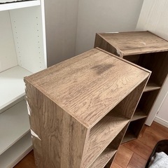 カラーボックス 2つの画像