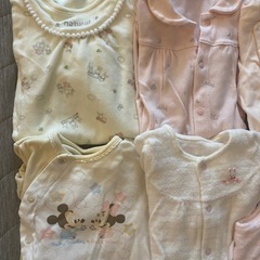 50-60 ロンパース　カバーオール　12枚セット　女の子の画像