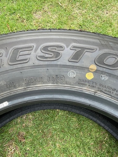 ブリヂストン デューラーH/L 195/80R15 4本セット 新車外し