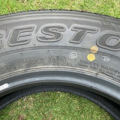 ブリヂストン デューラーH/L 195/80R15 4本セット 新車外しの画像