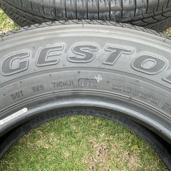 ブリヂストン デューラーH/L 195/80R15 4本セット 新車外しの画像