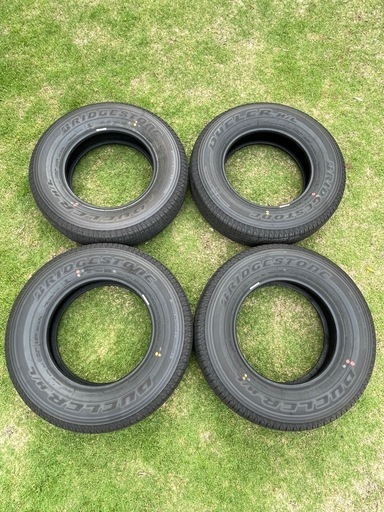 ブリヂストン デューラーH/L 195/80R15 4本セット 新車外し