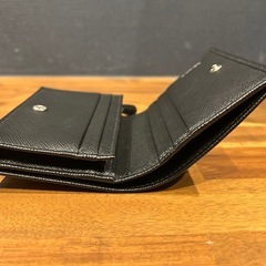 定価8万　PRADA サフィアーノレザー 二つ折り財布の画像