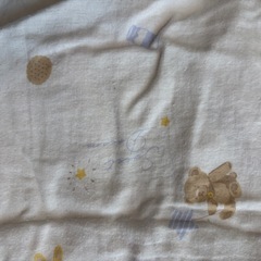 【美品】ベビー和晒しガーゼ ミニ組布団セットの画像