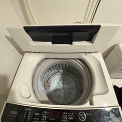 明日の午前中！！AQUA 洗濯機の画像