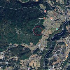 売地（山林）約3,583坪　400万円／坪1,000円