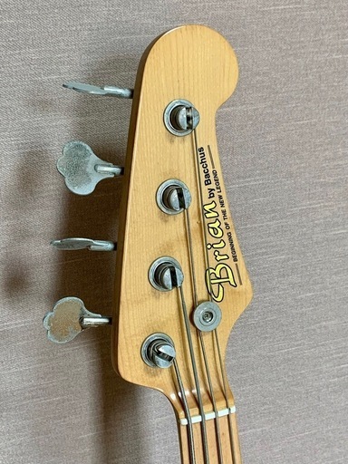 美品 Brian by Bacchus JAZZ BASS ジャズベース 紺