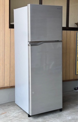 美品 パナソニック 248L 大型 2ドア冷蔵庫 NR-B250T-SS シルバー 2019