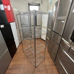 リサイクルショップどりーむ天保山店　No2520　メタルラック　スチールラック　便利品　大きめサイズ　大人気商品　早い者勝ちの画像