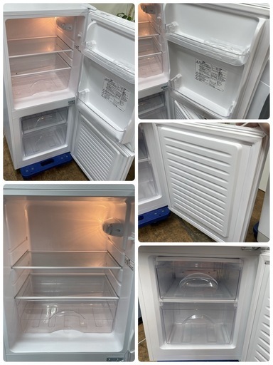 R723 ☀️ 新生活応援2点セット NITORI ニトリ 2ドア冷蔵庫（106L）+洗濯機（6.0kg）⭐動作確認済⭐クリーニング済