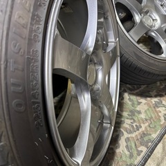 SSR GTV01 18インチ 8.5J +44 4本セット 225/45R18 ホイール＆タイヤセットの画像