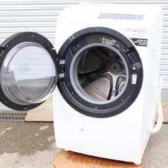 全国最安値?2021年購入 HITACHIドラム式洗濯乾燥機 BD-SG100F 配達無料！