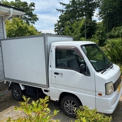 【商談中】車検一年付き　サンバートラックtt2 冷凍車　切り替え...