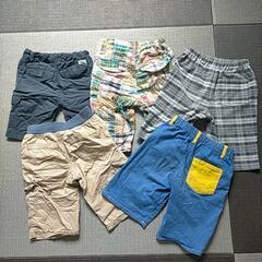 短パン  半ズボン  120  5点セットの画像