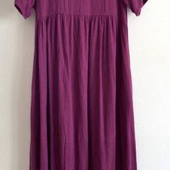 【美品！】レディース　ワンピース　M〜Lサイズ　半袖　ゆったり　...