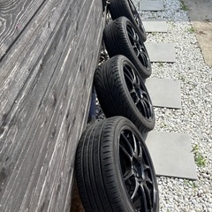 最終値下げ　ホイール　ワークエモーション　CR KAI 18インチの画像