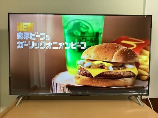 TCL、液晶テレビ43型4Kチューナー内蔵