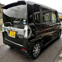 タントカスタムXトップエディションLTD SAⅢ ブラックM 両側Pスラ 関西 滋賀 軽自動車の画像