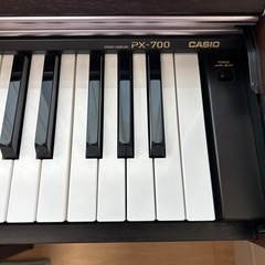 電子ピアノ(椅子付)　CASIO PX700の画像