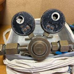 【メーカー不明】窒素圧力テストゲージセットの画像