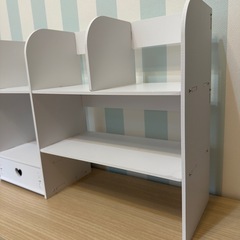 【超美品】机上収納棚　飾り棚の画像