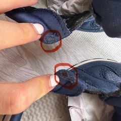 newbalance 子供用シューズ14.5cmの画像