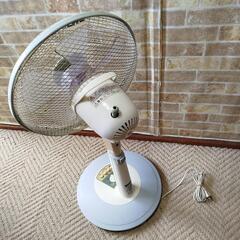 山善 扇風機 首振り タイマー機能付き 風量調節3段階 リビング 30cm  の画像