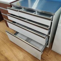 【愛品倶楽部柏店】エコー キッチンカウンター ステンレストップの画像
