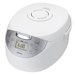 TOSHIBA ジャー炊飯器「かまど銅コート釜」でふっくらIHタ...