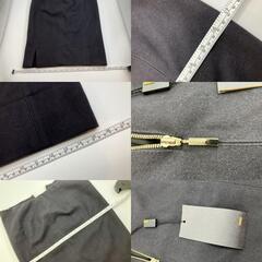 フェンディ FENDI タグ付き 未使用 スカート ブラック タイトシルエット 36 送料無料の画像