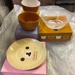 未使用品:Rilakkuma 皿やカップの画像
