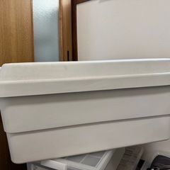 早い者勝ち！　無印良品　再生ポリプロピレン入り　頑丈収納ボックス　特大の画像