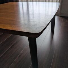 値段交渉可　ローテーブル　こたつ　こたつ布団つきの画像