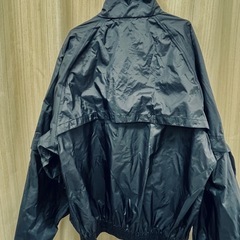 fit way レインスーツ　紺色Mサイズ　美品の画像