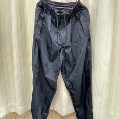 fit way レインスーツ　紺色Mサイズ　美品の画像