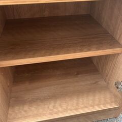 🌟文章お読みください🌟A-1178　キッチンカウンター　レンジボード　食器棚　美品の画像