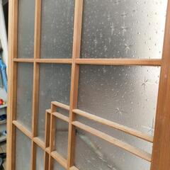 昭和レトロ ガラス 建具 【近日処分予定です】の画像
