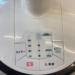 M2506-297 扇風機 ユアサ YT-361RRS(WB) 動作確認済 キズ汚れありの画像