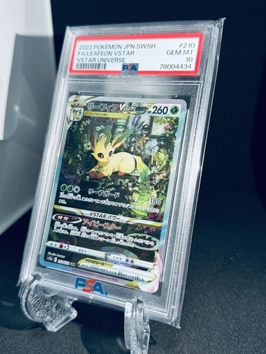 PSA10】リーフィアVSTAR(SAR){草}〈210/172〉[S12a] – 晴れる屋2