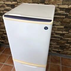 旭川市直接取引限定 Panasonic ノンフロン冷凍冷蔵庫 NR-BB141W-WS形 2009年製 138L 通電動作確認済 簡易清掃済の画像