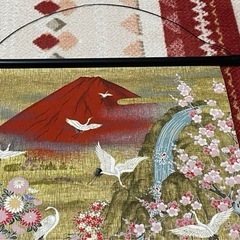 鶴の掛軸の画像