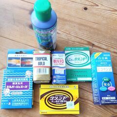 金魚の薬6種類セット（7/6受渡し完了）の画像