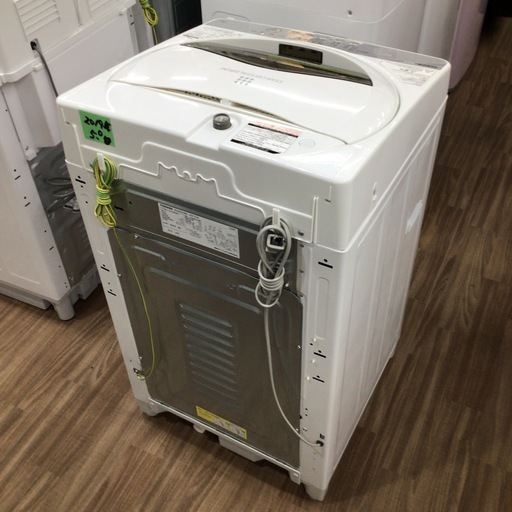 洗濯機 東芝 AW-5G6 2019年製 5kg
